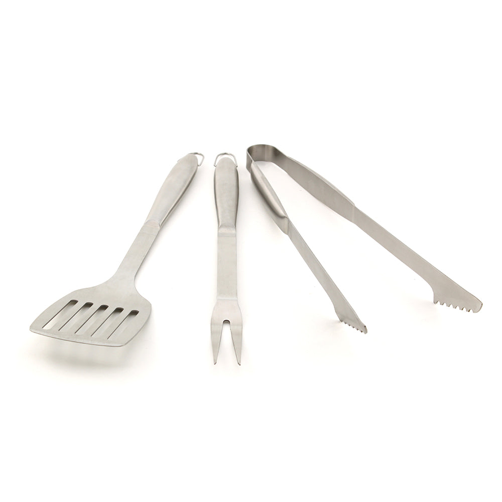STAINLESS STEEL 3PCS BBQ TOOL SET