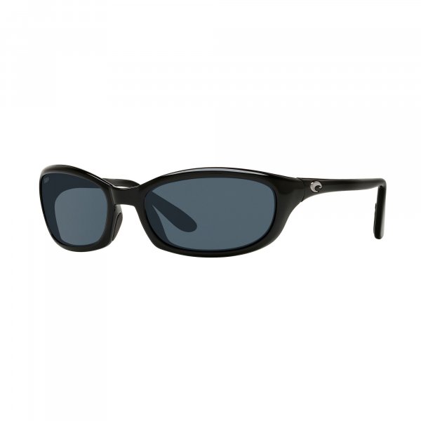 Costa Harpoon Sunglasses, Gloss Black Grey 580P