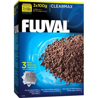 Fluval Clear Max Phosphate Remover - 3 X 100G