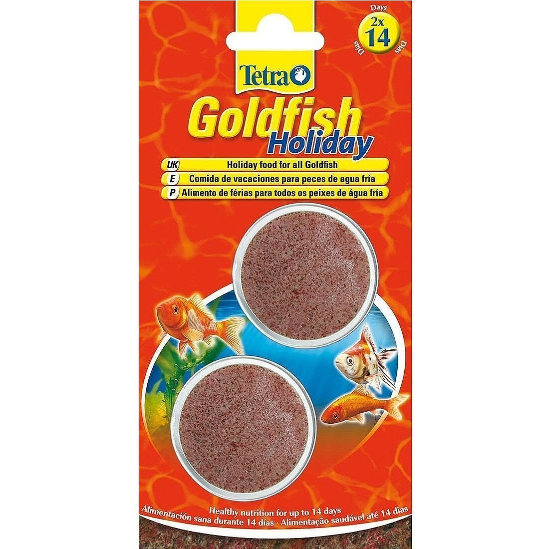 Tetra goldfish Holiday 2x12g
