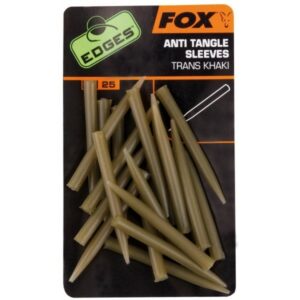 Fox Edges Anti Tangle Sleeves X 25 Khaki