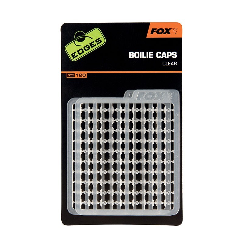Fox Edges Boilie Caps Clear (120Pcs)