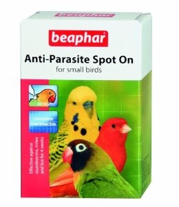 Beaphar Anti Parasite Spot-On - Small (canary/budgie) 2 x 10ug pipettes