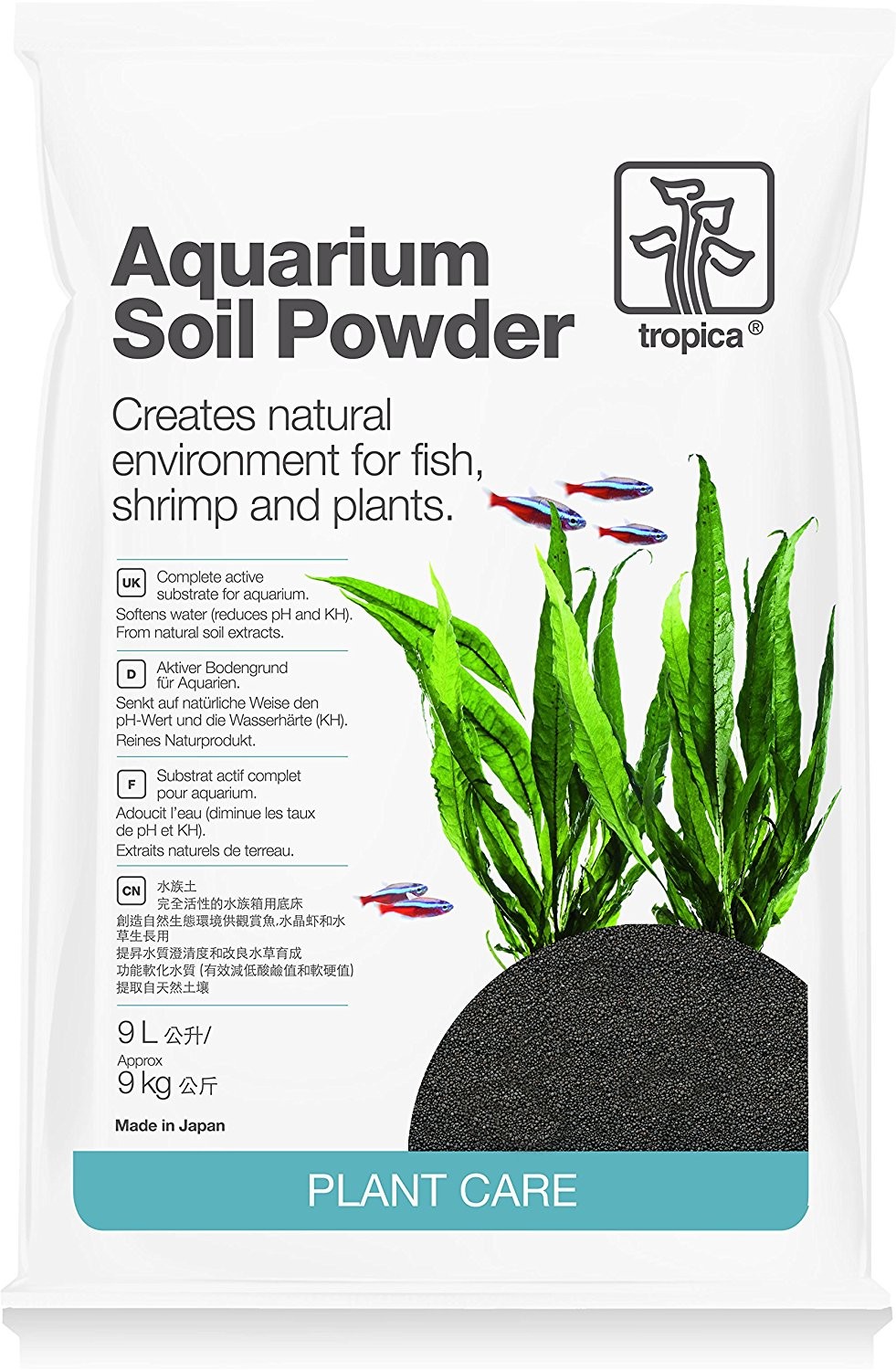 Tropica Aquarium Soil Powder 9L