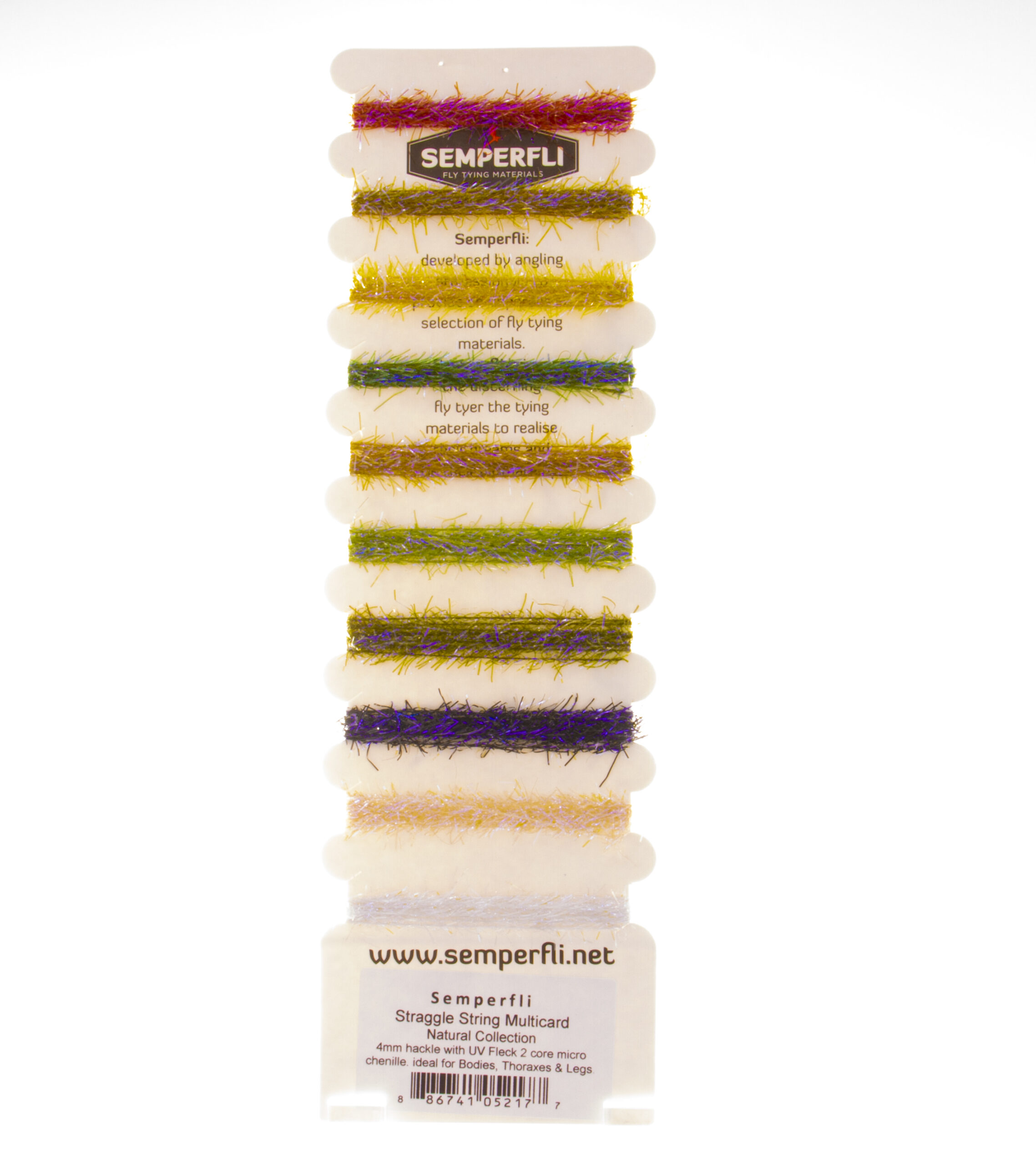 Semperfli Straggle String Multicard Pack Naturals Collection