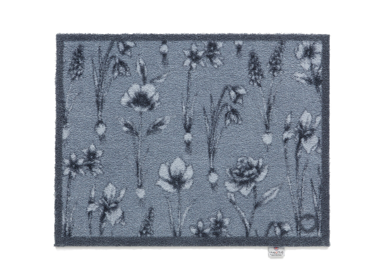 Hug Rug RHS Garden Floral 2 (Blue) 65x85