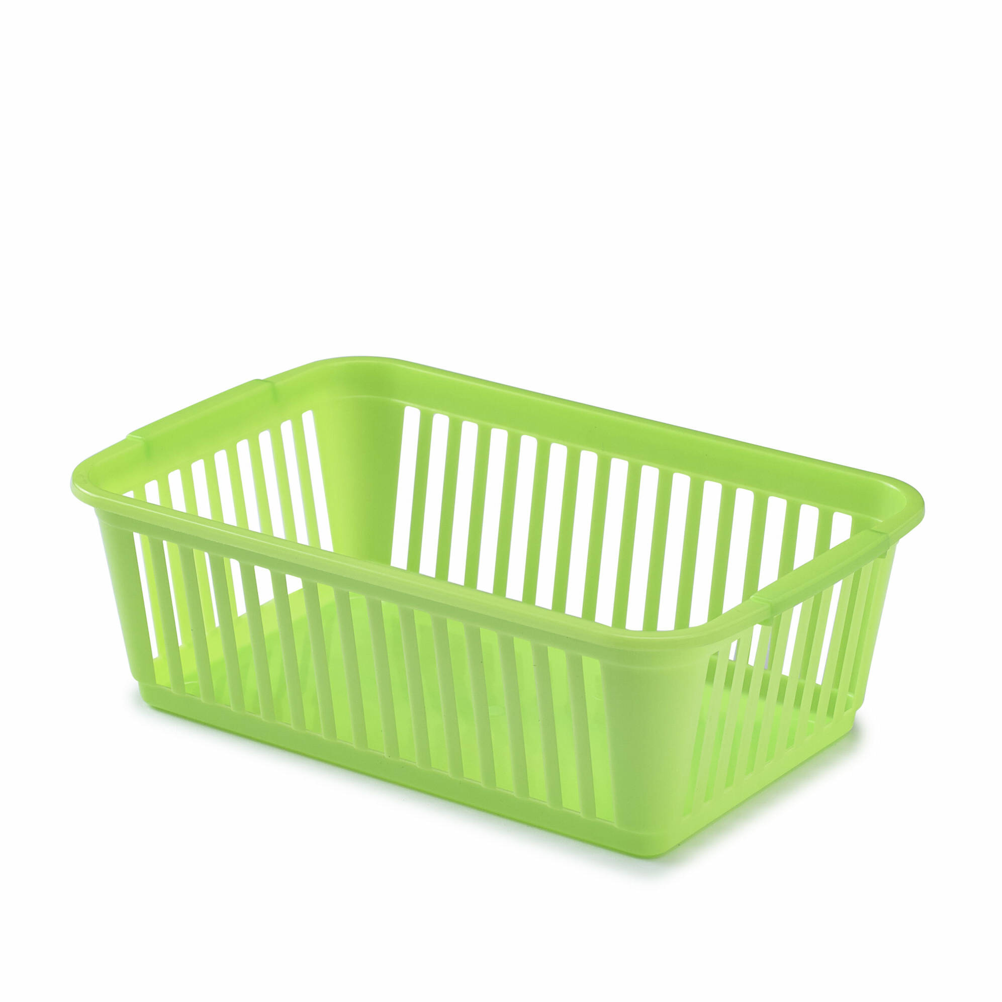 Whitefurze 25Cm Handy Basket Lime Green