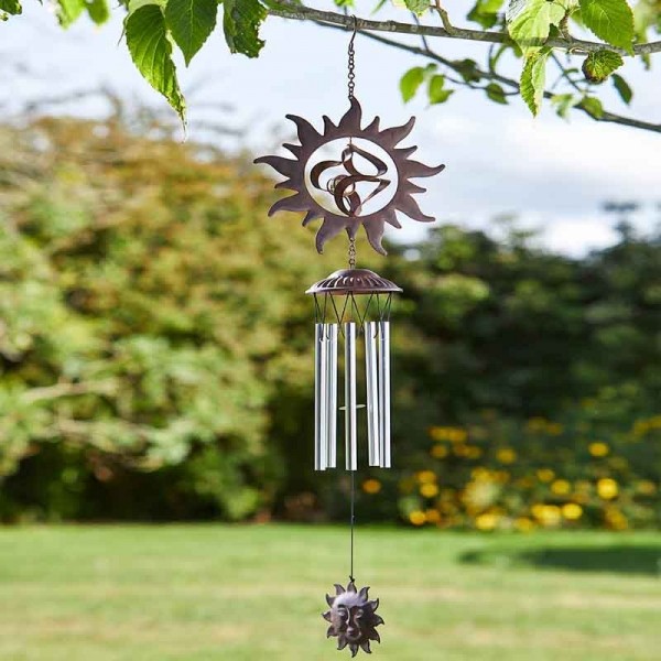 S/G RUSTY SUN WINDCHIME