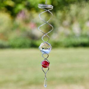 S/G RED SPINNING DOUBLE HELIX