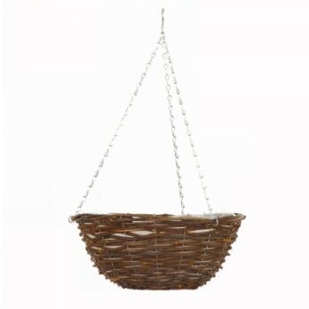 Smart Garden 12" Rattan Hanging Basket