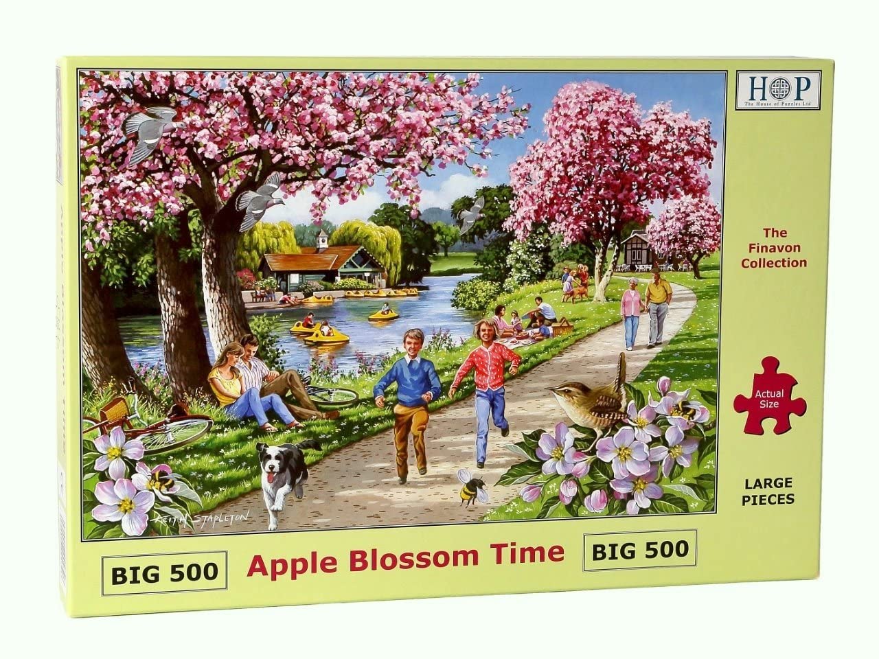 HOP Jigsaw Apple Blossom Time Big 500 Puzzle