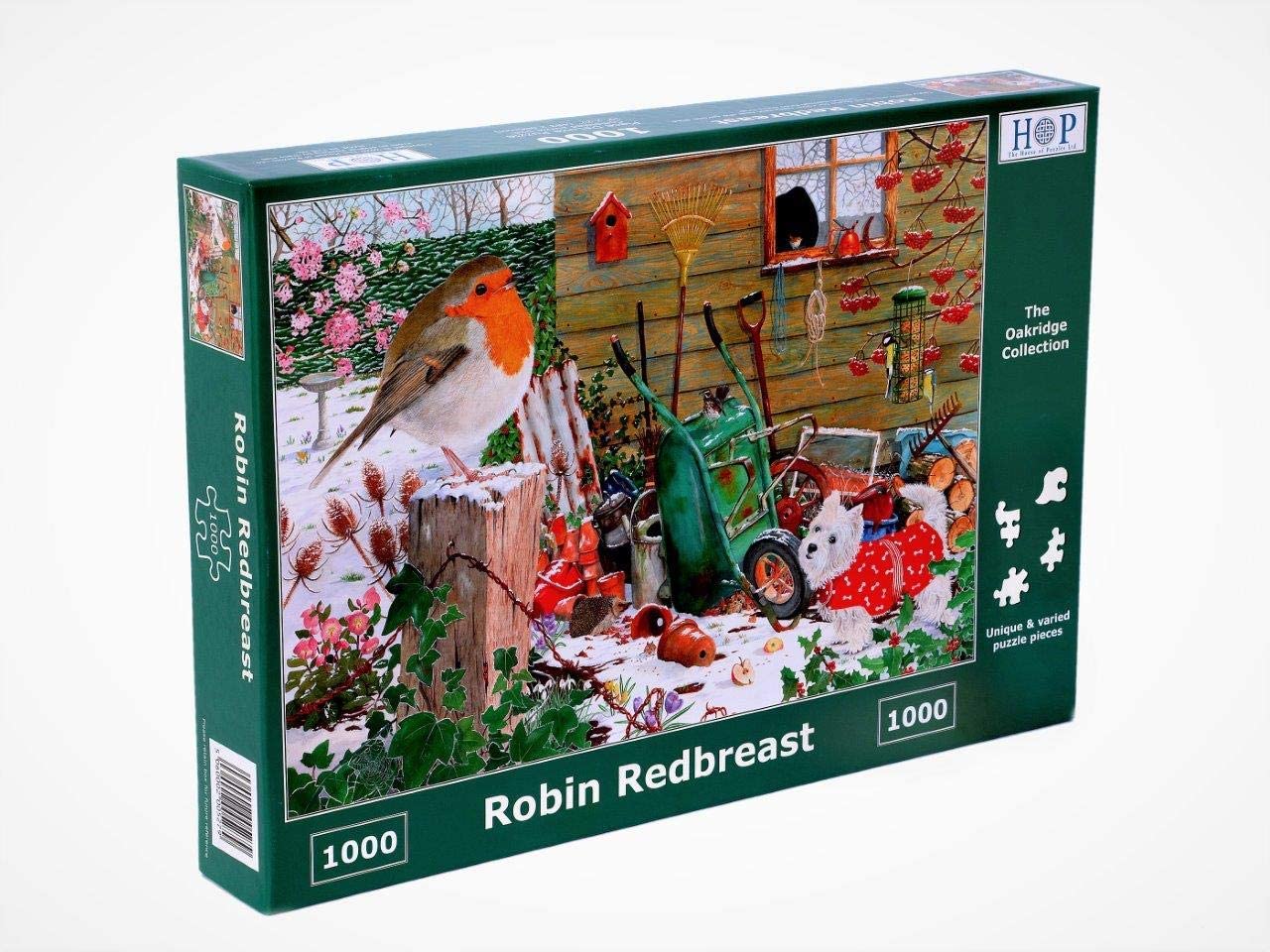 HOP Jigsaw Robin Redbreast