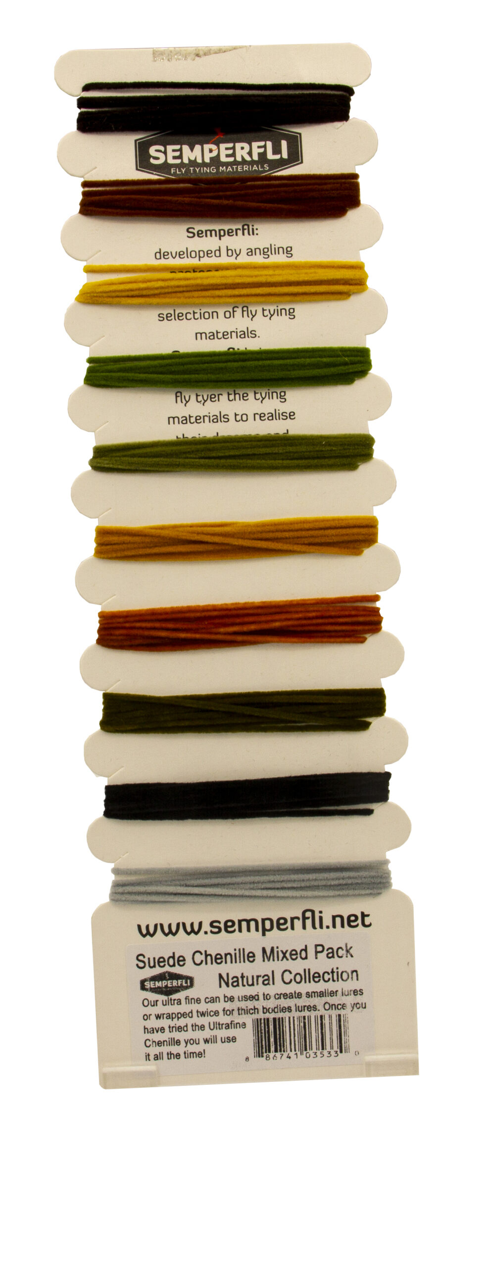 Semperfli Suede Chenille Mixed Pack Natural Collection