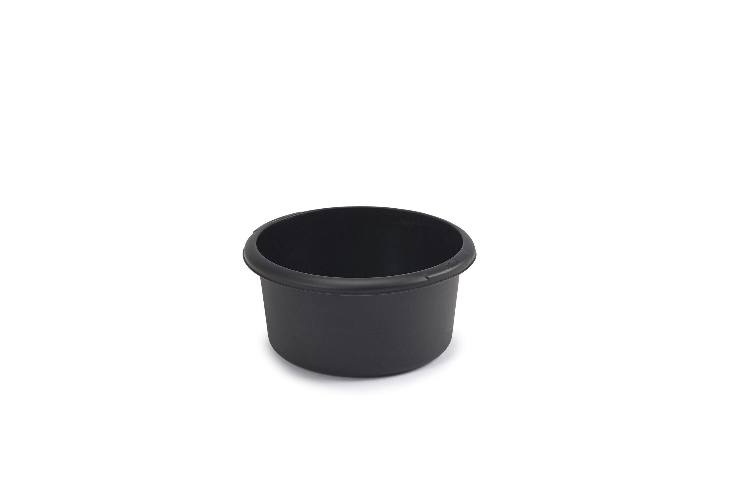 Whitefurze Small Round Washing up bowl Black