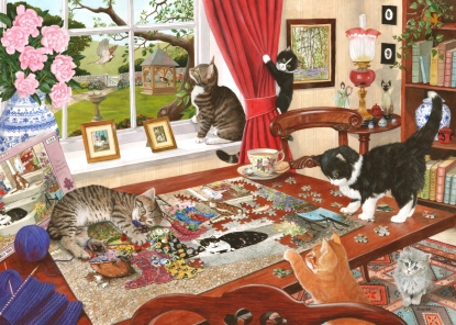 HOP Jigsaw Puzzling Paws