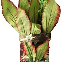 Aqua One Silk Plant 30cm Amazon Red/Green 