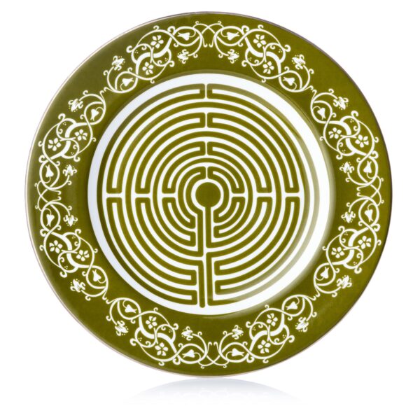 Charlie Bear Plate - Labyrinth