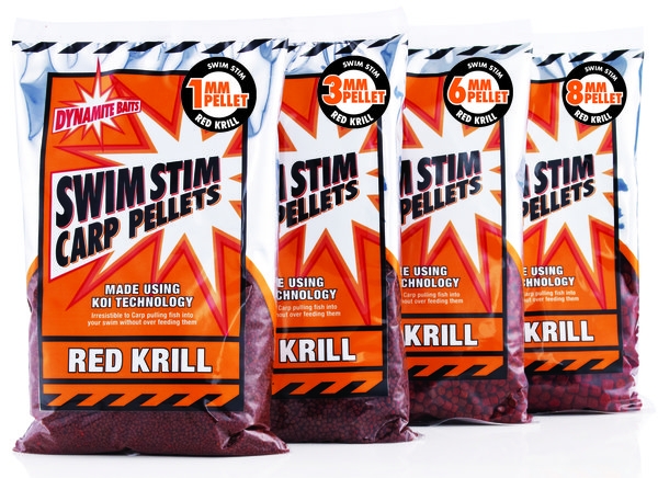 Dynamite Swim Stim - Red Krill 6mm 900g 