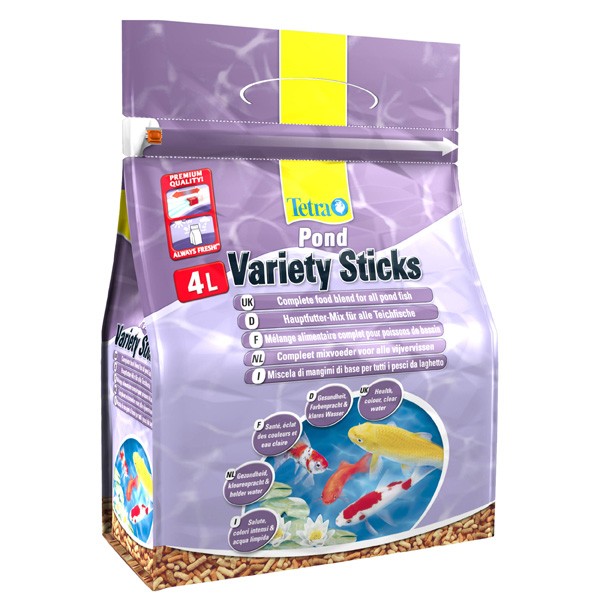 Tetra Pond Variety Sticks 4L 600g