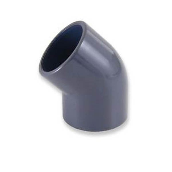 J&K 50mm 45 Degree Elbow (Solvent Weld) 