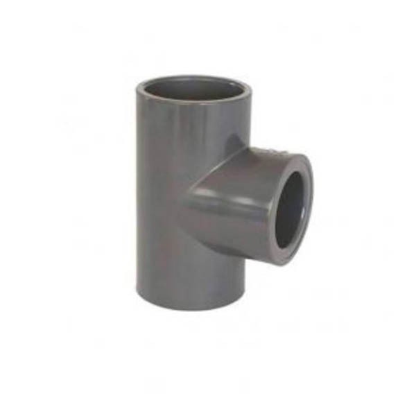 J&K 50mm 90 Degree Tee (Solvent Weld) 