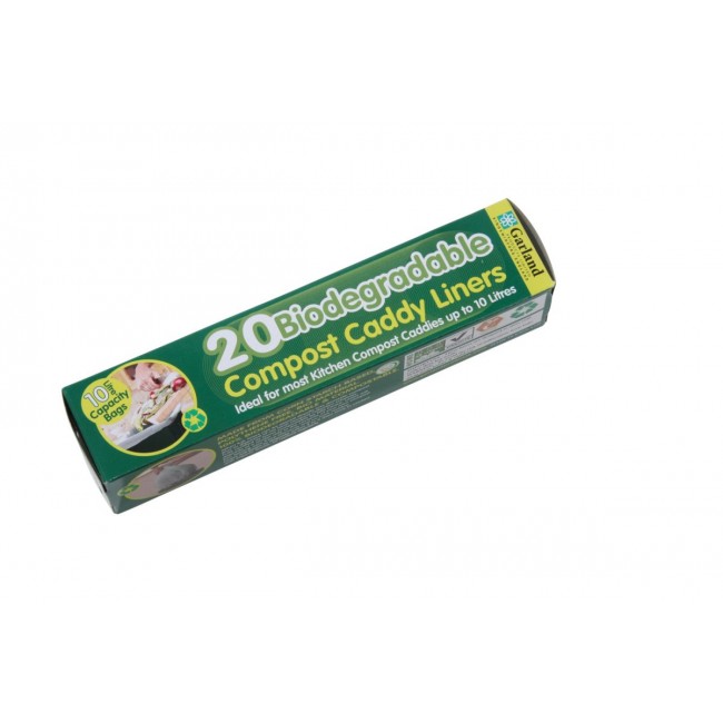 Garland Biodegradable 10Lt Compost Caddy Liners (20 Per Roll)