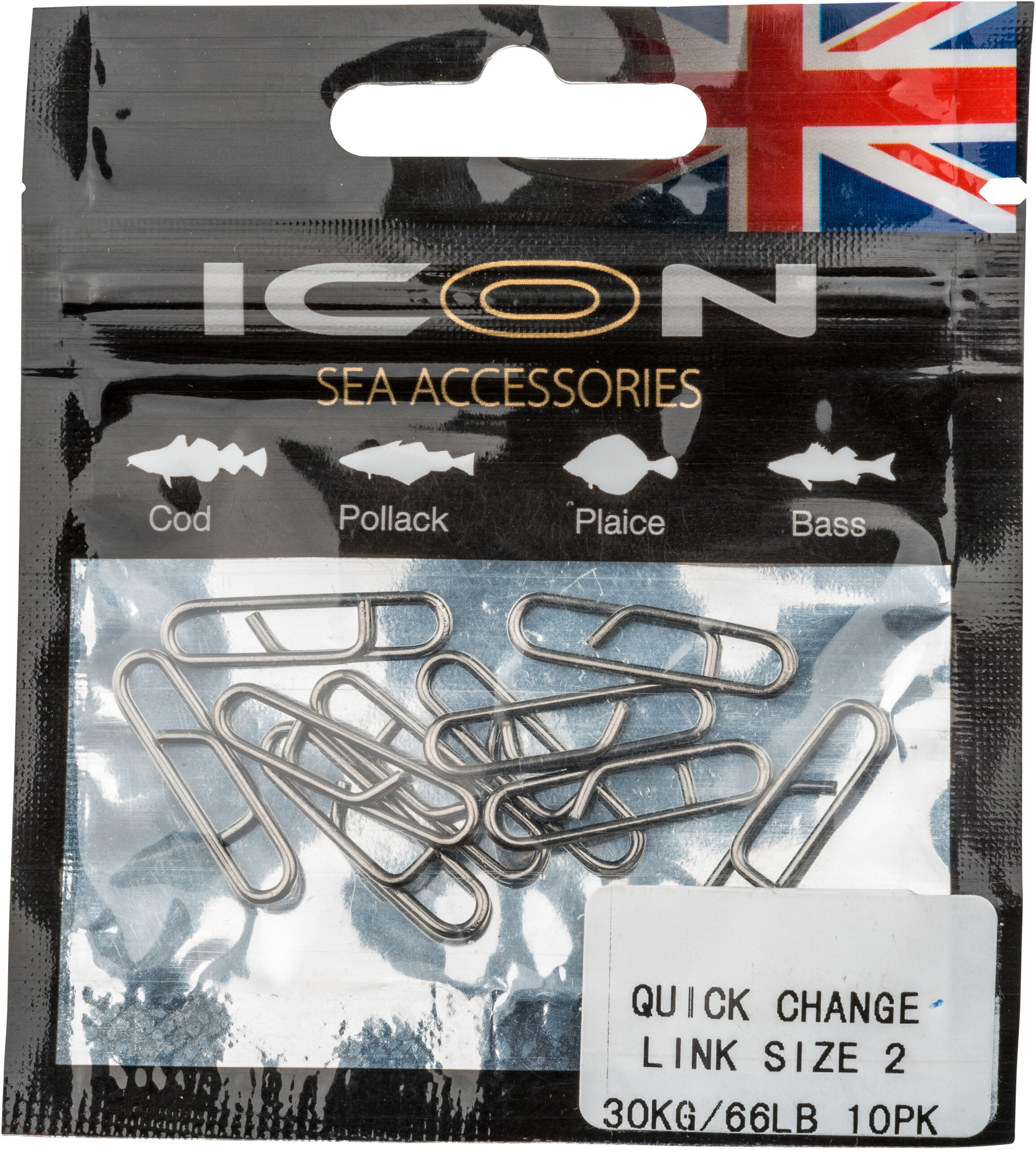 ICON Quick Change Link S2 30kg/66lb 10pk