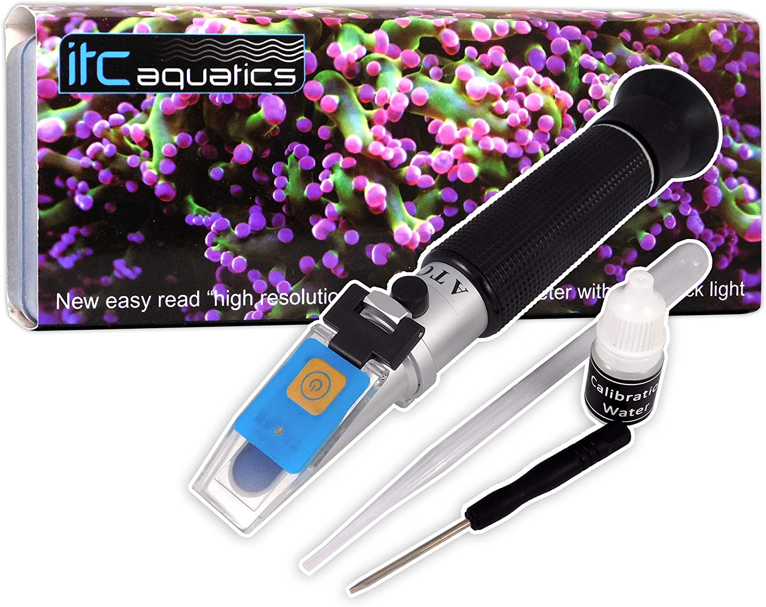 Seawater Refractometer with LED