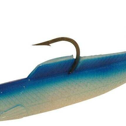Sidewinder Super Solid Sandeels Blue/Wht 4