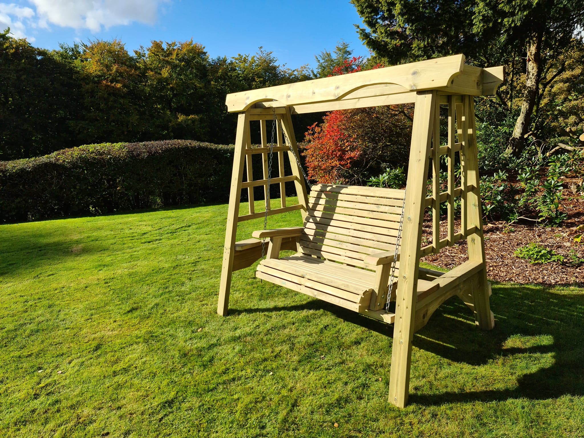 THE HANBOROUGH GARDEN SWING – SEATS 2 *HD*