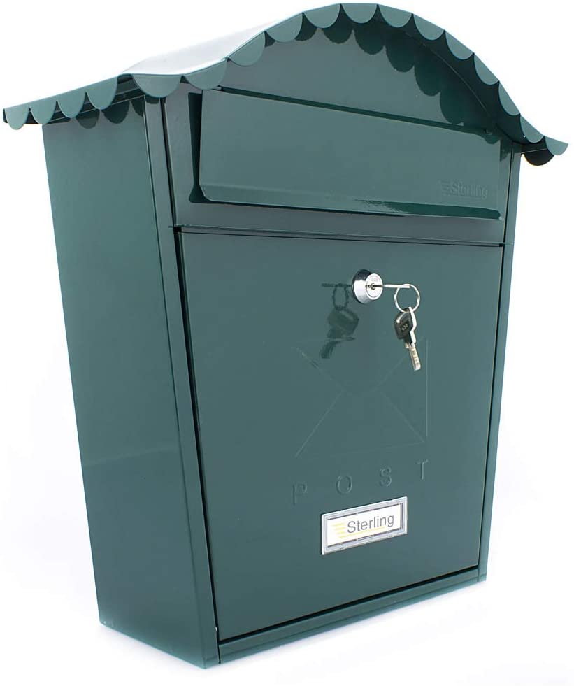 Burg Wachter Classic Postbox Green