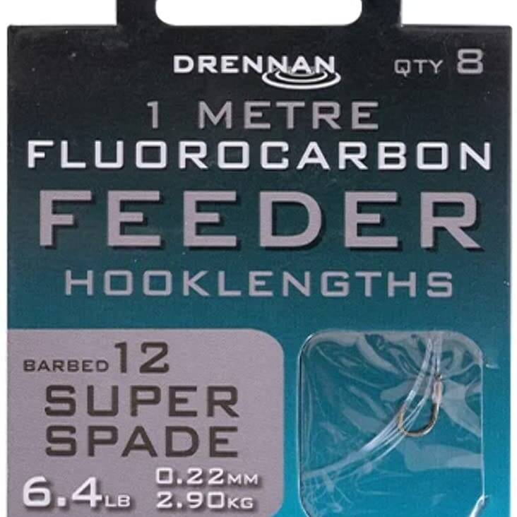 Drennan Fluoro Feeder Super Spade 12 to 6.4lb