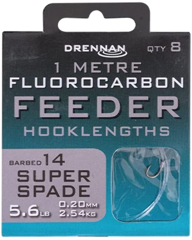 Drennan Fluoro Feeder Super Spade 14 to 5.6lb