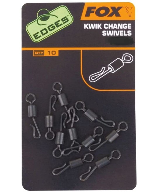 Fox Kwik Change Hook Swivels sz 11