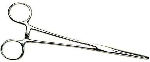 Leeda Forceps Straight 5In