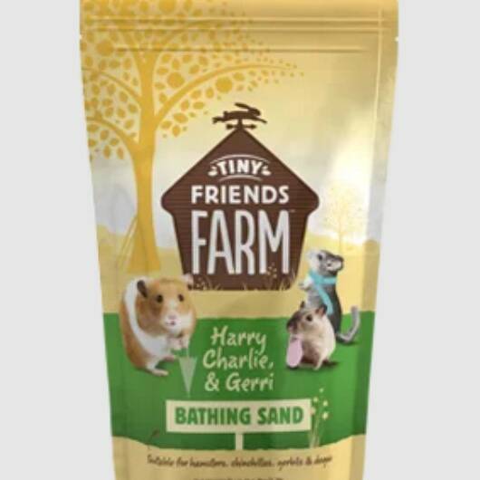 Supreme Tiny Friends Farm Charlie, Harry and Gerri Pet Bathing Sand - 1kg