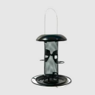 Henry Bell Black Heavy Duty Suet Bites and Mealworm Feeder