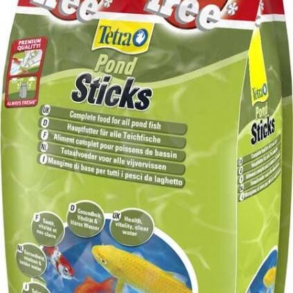 Tetra Pond Sticks - 40L + Extra Free (50L Total)