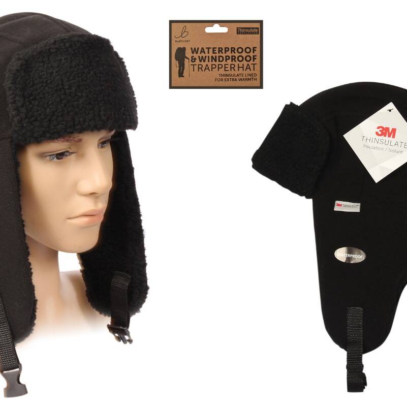 MENS WATERPROOF TRAPPER HAT
