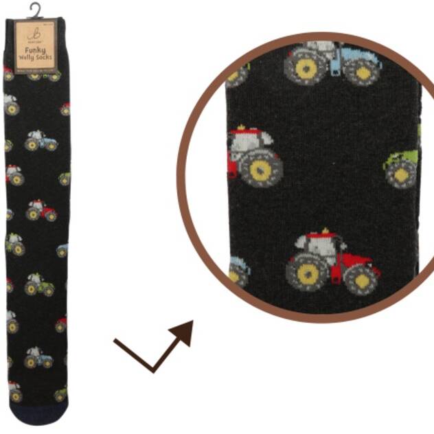 MENS WELLY SOCKS - MODERN TRACTOR