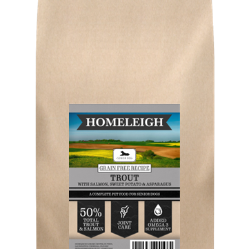 Grain Free Senior Trout, Salmon & Asparagus 2kg