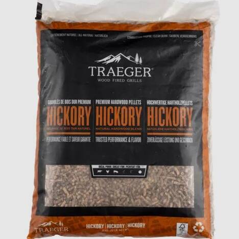 Traeger FSC Wood Pellets Hickory