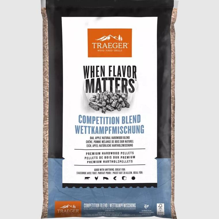 Traeger Competition Blend Pellets 9kg 