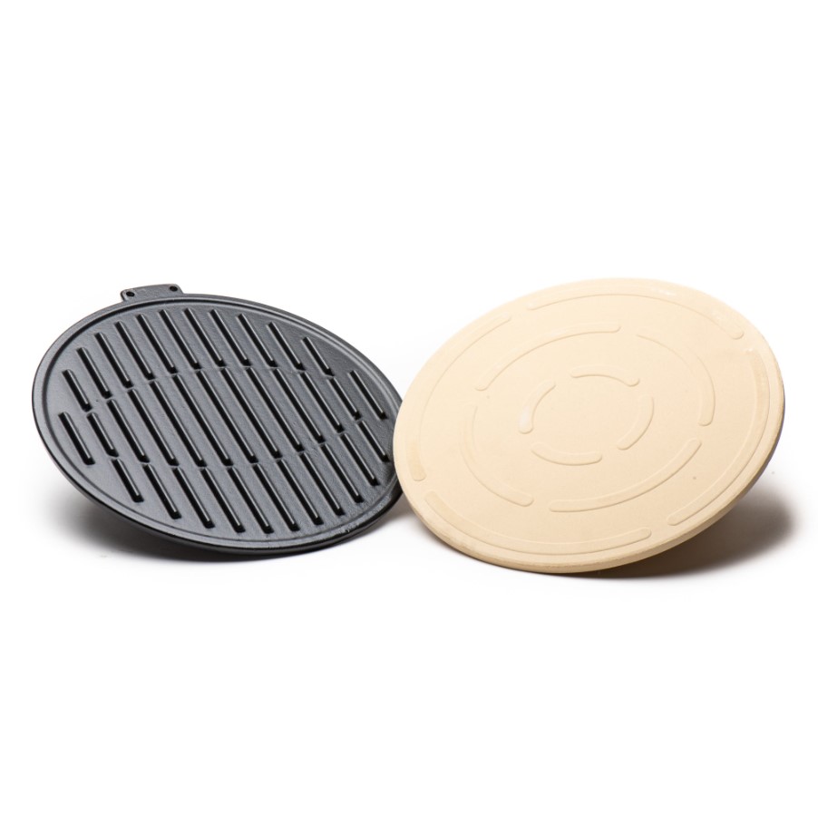 Outback Multi Cooking Surface Accessory Set (Griddle & Pizza Stone)