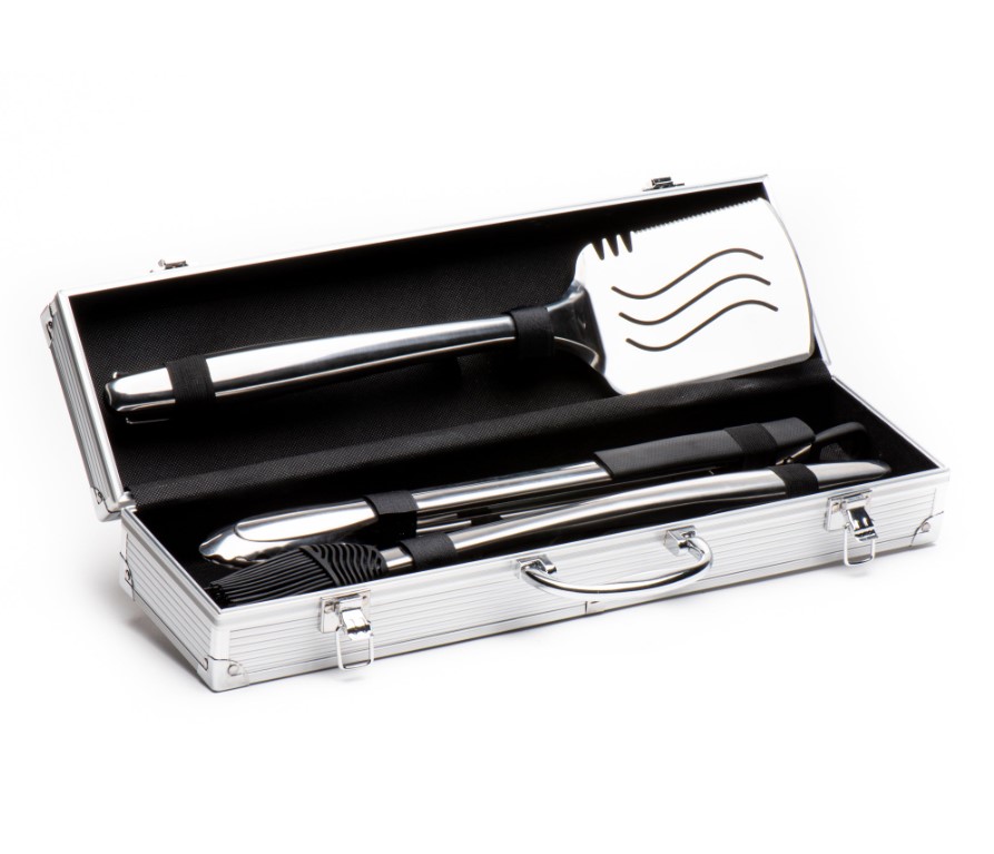 Outback 3 Piece Barbecue Set With Case