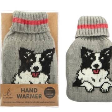 HAND WARMER - KNITTED COVER - COLLIE