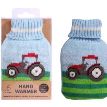HAND WARMER - KNITTED COVER - TRACTOR