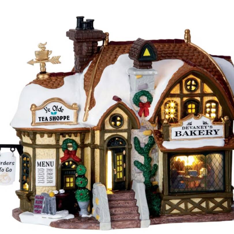 LEMAX DEVANEY'S BAKERY INCL. ADAPTOR 44338, 100 mA (WHITE)