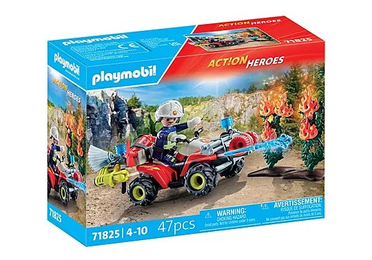 PLAYMOBIL 71825 FIREFIGHTING QUAD