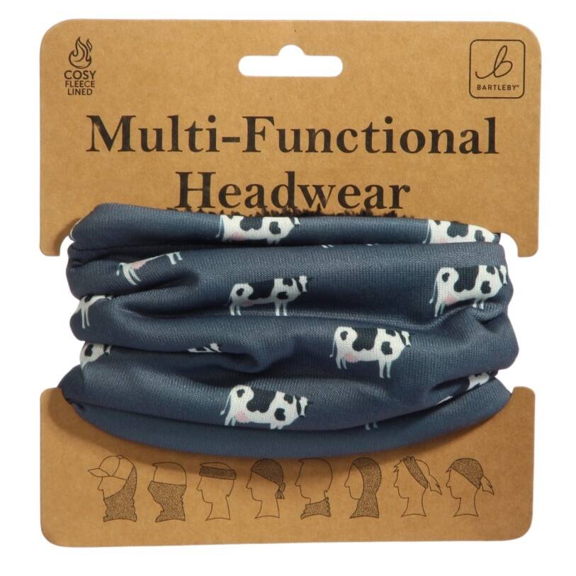 FUNKY NECK WARMER - STANDING COW